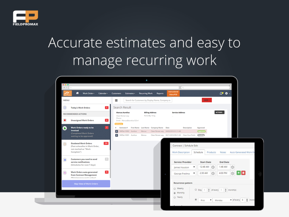screenshot of Field Promax